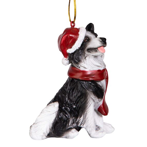 Design Toscano JH576302 Weihnachtsbaumschmuck, Motiv: Boston Terrier