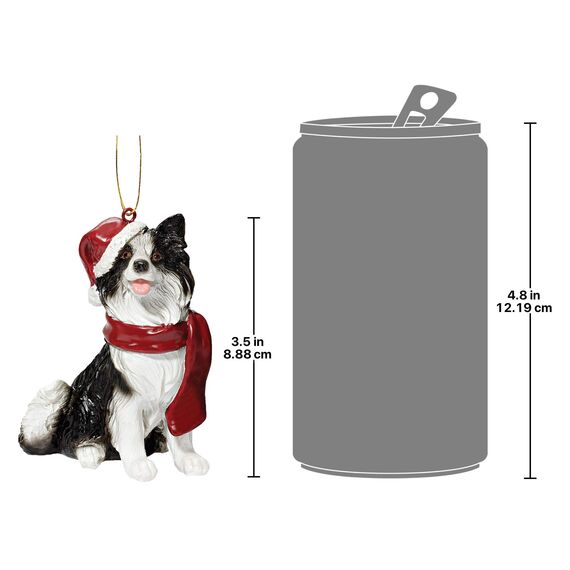 Design Toscano JH576302 Weihnachtsbaumschmuck, Motiv: Boston Terrier