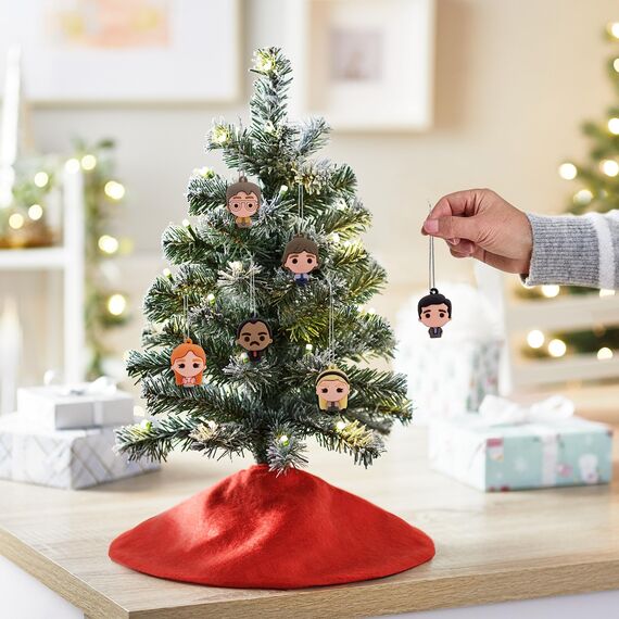 Hallmark The Office Miniatur-Weihnachtsschmuck, Kunststoff, 6 Stück