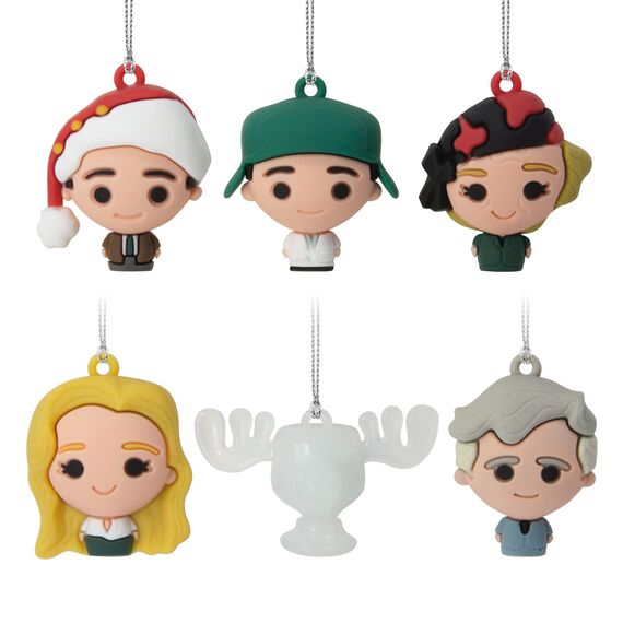 Hallmark National Lampoon's Christmas Vacation Mini-Weihnachtsschmuck, bruchsicher, 6 Stück