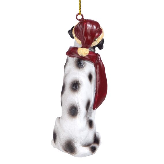 Design Toscano Christmas Ornaments, Weihnachten dalmatinischen Ferienhundeornamente