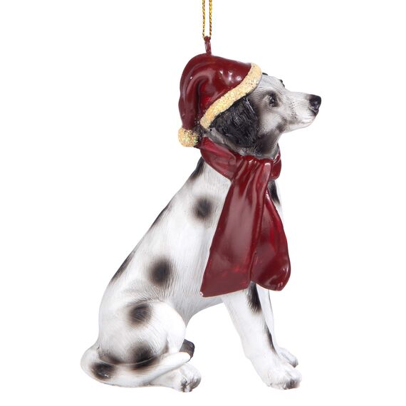 Design Toscano Christmas Ornaments, Weihnachten dalmatinischen Ferienhundeornamente