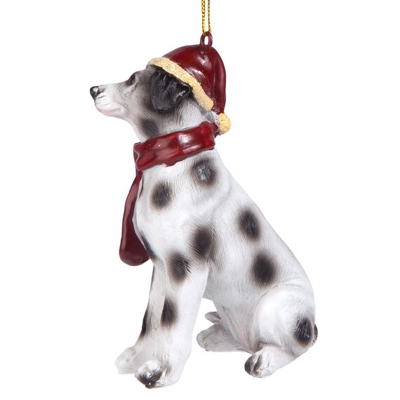 Design Toscano Christmas Ornaments, Weihnachten dalmatinischen Ferienhundeornamente