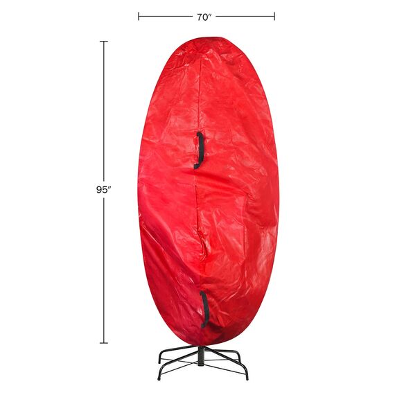 Elf Stor Weihnachtsbaumabdeckung, Größe XL, Rot