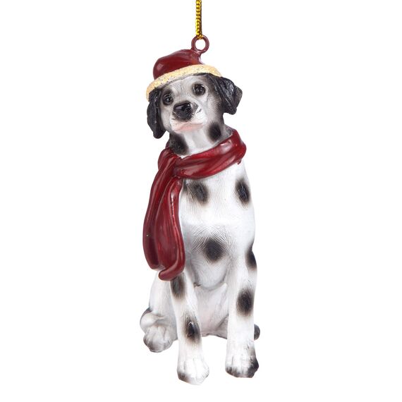 Design Toscano Christmas Ornaments, Weihnachten dalmatinischen Ferienhundeornamente