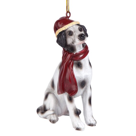 Design Toscano Christmas Ornaments, Weihnachten dalmatinischen Ferienhundeornamente