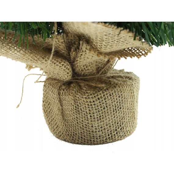 Künstlicher Weihnachtsbaum Mini Jutegehäuse 45cm