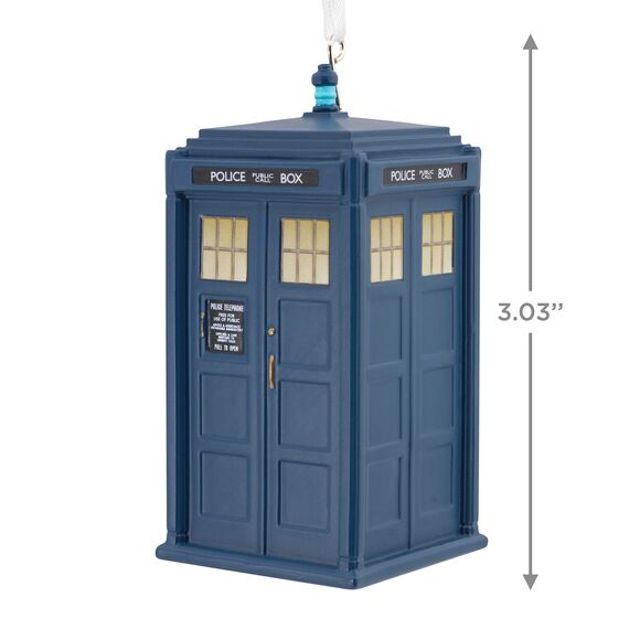 Hallmark Doctor Who Tardis Weihnachtsdekoration (0002HCM9156)
