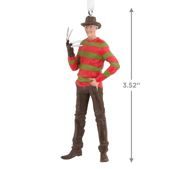 Hallmark Nightmare on Elm Street Freddy Krueger Ornament für Halloween oder Weihnachten