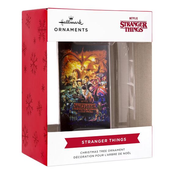 Hallmark Netflix Stranger Things TV Show Retro Video Kassette Fall Kunststoff Weihnachten Ornament