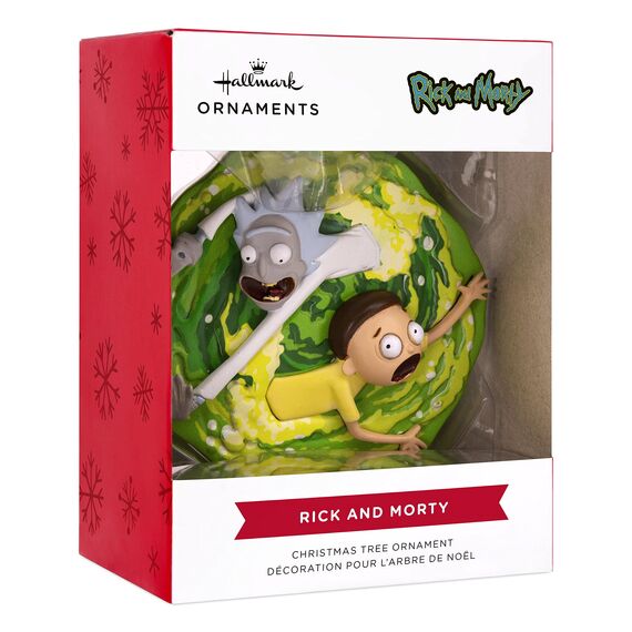 Hallmark Rick and Morty, Aw, Geez, Rick! Weihnachtsdekoration