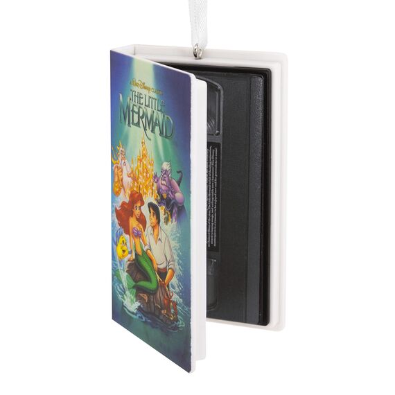 Hallmark Die kleine Meerjungfrau Retro Video Kassettenetui Weihnachtsschmuck Disney Prinzessin Baumschmuck