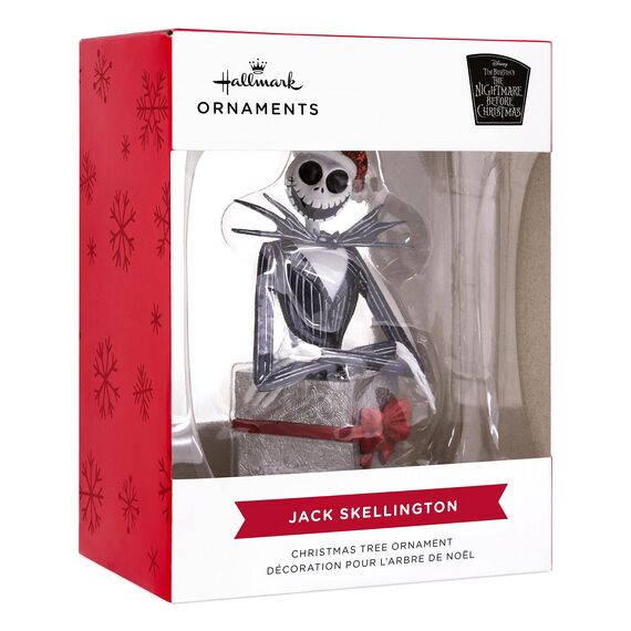 Hallmark Jack Skellington in Geschenkverpackung Weihnachtsbaumschmuck Halloween