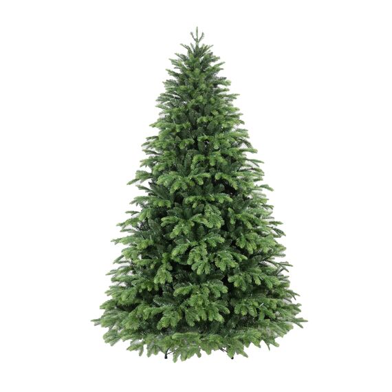 Giulia Grillo Künstlicher Weichnachtsbaum 180 cm Dicht, 1700 Zweige, Weihnachtsbaum Luxury grün mit Spitzen realistisch, PE/PVC, grün