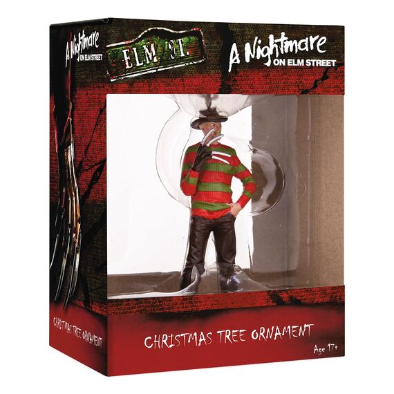 Hallmark Nightmare on Elm Street Freddy Krueger Ornament für Halloween oder Weihnachten
