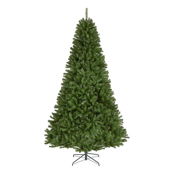 National Tree Company Künstlicher Weihnachtsbaum, 270 cm, unbeleuchtet, North-Valley-Fichte, 2.128 Spitzen, inklusive Ständer, grün