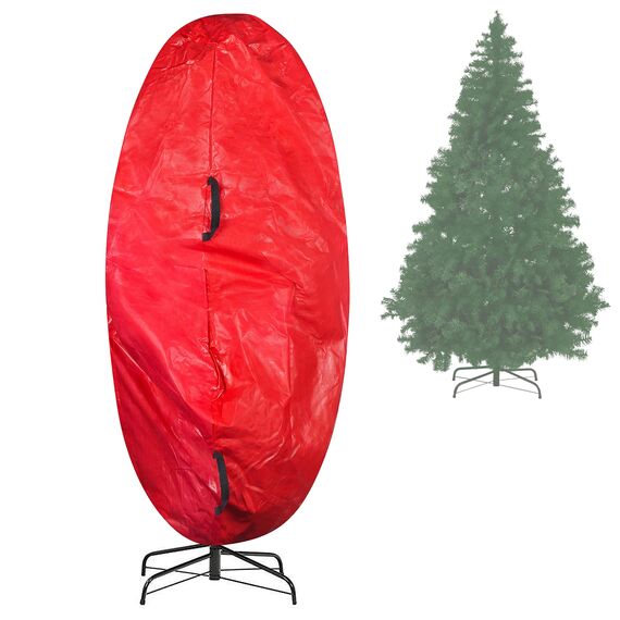 Elf Stor Weihnachtsbaumabdeckung, Größe M, Rot