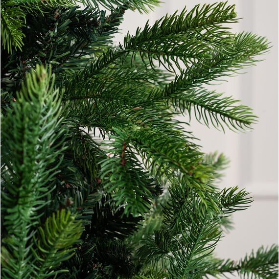 Giulia Grillo Weihnachtsbaum Künstlich 150 cm – Premium Real Touch PE/PVC, 1228 Dichte Zweige, Naturgetreu & Langlebig, Leicht Aufzubauen, Grün