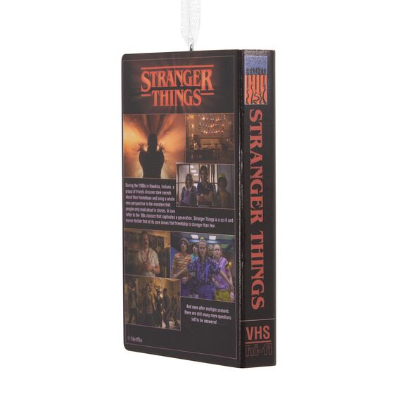 Hallmark Netflix Stranger Things TV Show Retro Video Kassette Fall Kunststoff Weihnachten Ornament