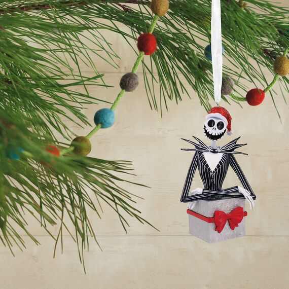 Hallmark Jack Skellington in Geschenkverpackung Weihnachtsbaumschmuck Halloween