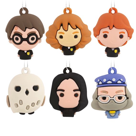 Hallmark Harry Potter und Freunde Miniatur-Weihnachtsschmuck, 6 Stück (0002HCM9230)
