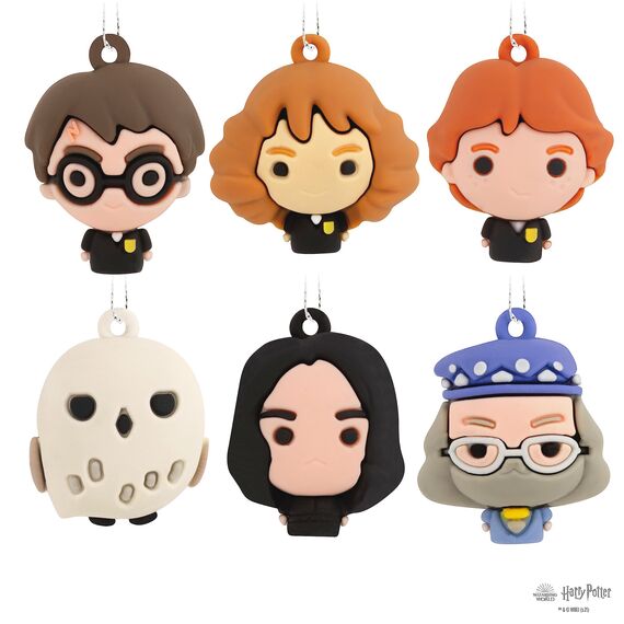 Hallmark Harry Potter und Freunde Miniatur-Weihnachtsschmuck, 6 Stück (0002HCM9230)