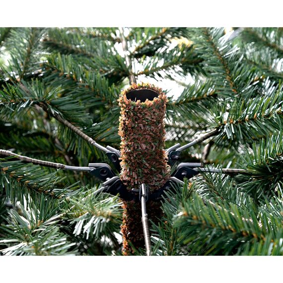 WeRChristmas Nordmann Tanne Weihnachtsbaum, Kunststoff, grün, 6 ft/1,8 M, Plastik, grün, 7 feet/2.1 m