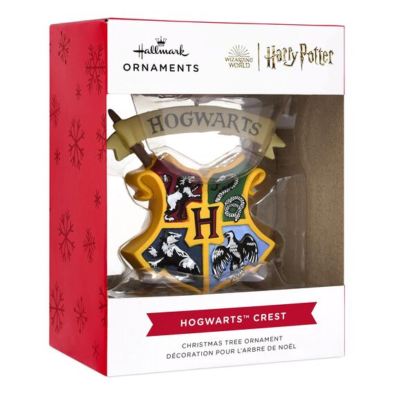 Hallmark Harry Potter Hogwarts Wappen Weihnachtsbaumschmuck