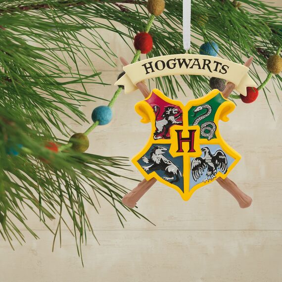 Hallmark Harry Potter Hogwarts Wappen Weihnachtsbaumschmuck
