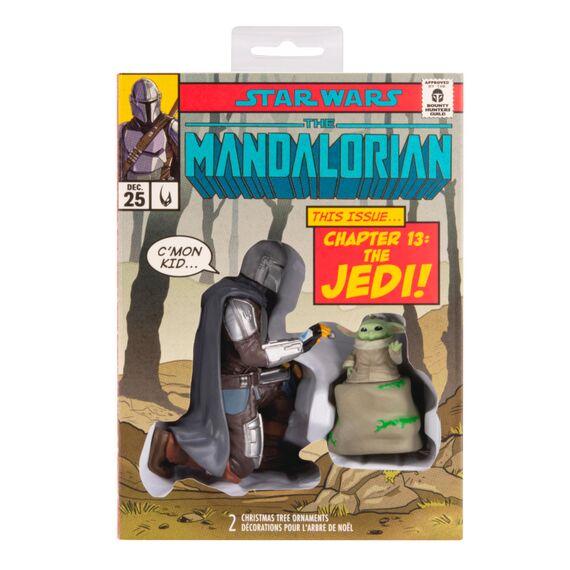 Hallmark Star Wars The Mandalorian und Grogu Weihnachtsbaumschmuck 2er Set May The 4