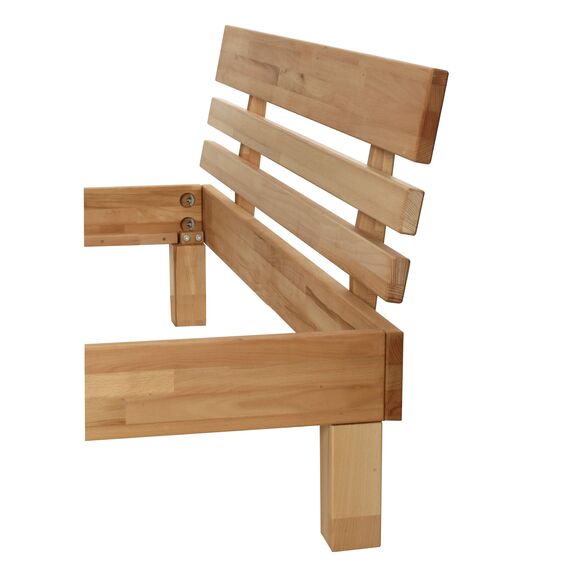 Krok Wood Massivholzbett Julia in Buche 100x200 cm