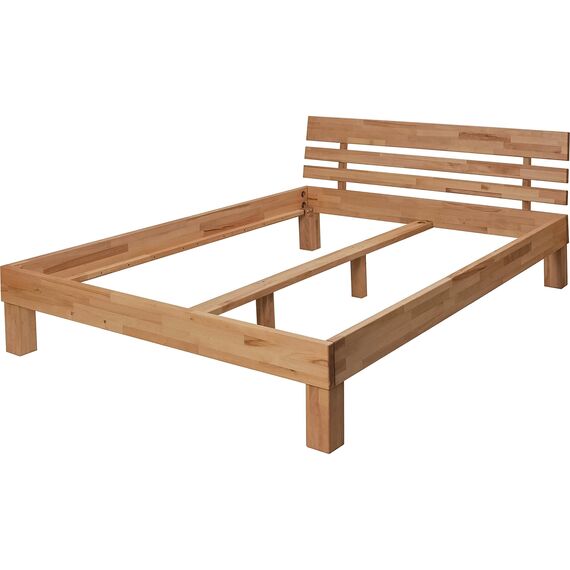Krok Wood Massivholzbett Julia in Buche 140x220 cm
