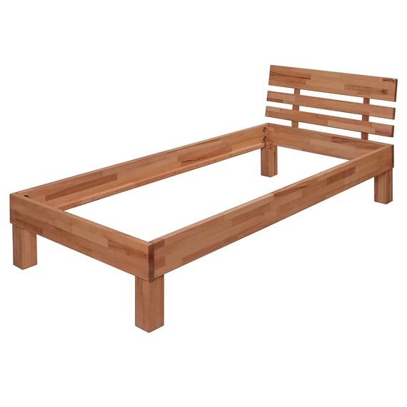Krok Wood Massivholzbett Julia in Buche 120x220 cm