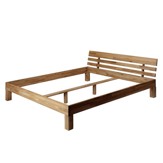 Krok Wood Massivholzbett Julia in Eiche (160 x 200 cm)