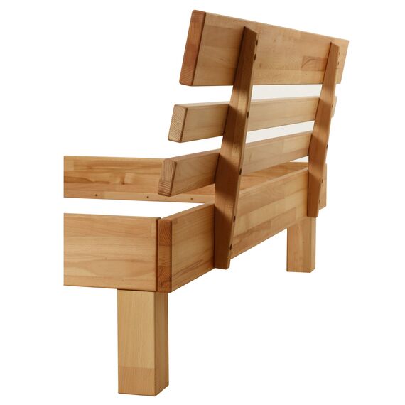 Krok Wood Massivholzbett Julia in Buche 90x200 cm