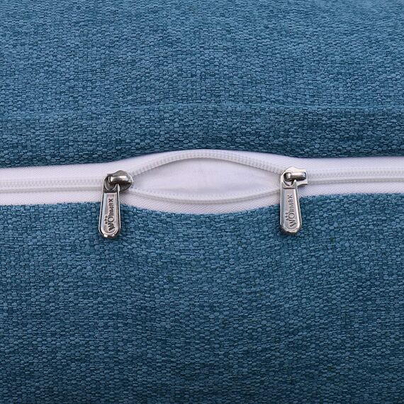VERCART Multifunktional Bett Kopfteil Gepolstert, Dekorativ Kopfteil für Bett, Ergonomie Rückenlehne Wandkissen, Tragbar Kopfstütze Wandschutz Bett, mit Abnehmbarem Bezug Leinen 140cm