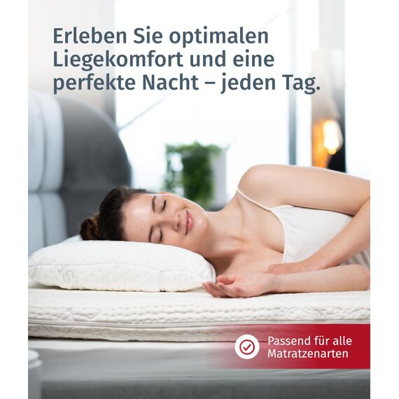 7 Zonen Lattenrost Rhodos® NV | 44 Leisten | Triokautschukkappen | Querholme 100% BUCHE massiv | Mittelgurt | fertig montiert | TÜV/GS Gesichert Geprüft ID 1111212908 | 90 x 200 cm