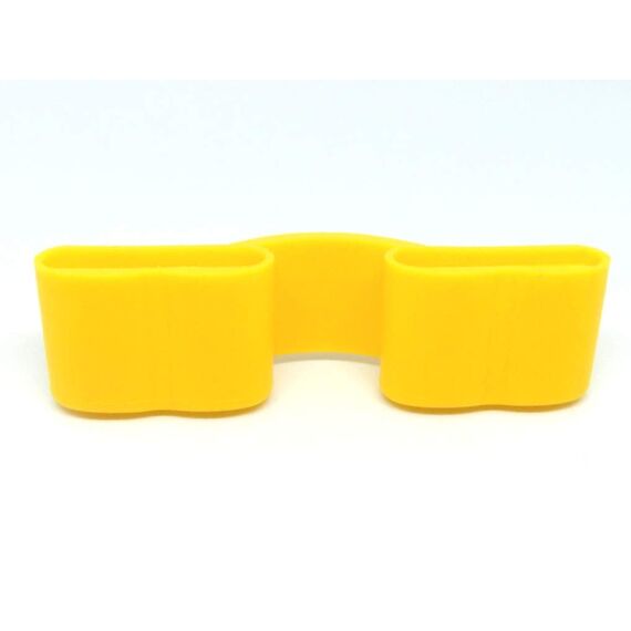 JUSNOVA 10er Paket Spezialkappen gelb | OHNE Bolzen | (8 x 35 mm gelb) 1066