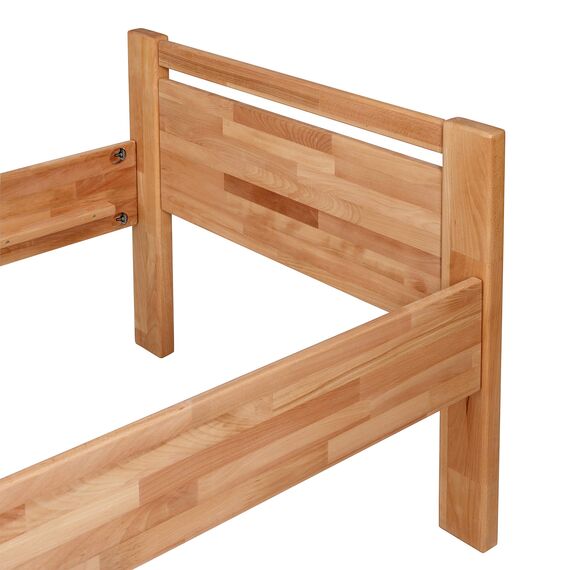 Krok Wood Seniorenbett SiSi aus Massivholz (Buche, 100 x 200 cm)