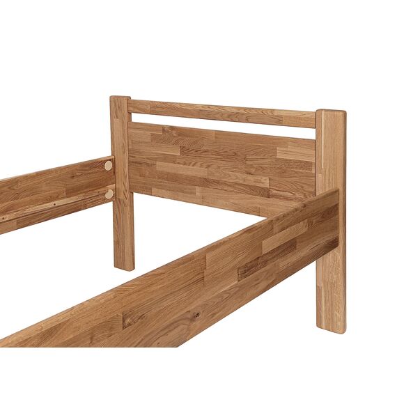 Krok Wood Seniorenbett SiSi aus Massivholz (Eiche, 100 x 200 cm)