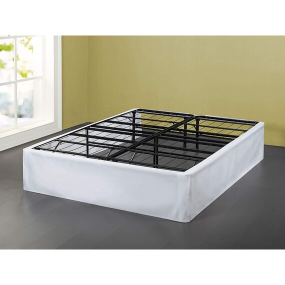 ZINUS SmartBase Bettrock, 35,6 cm Länge, für die Verwendung mit SmartBase, einfaches An- und Ausziehen, Queen-Size-Bett