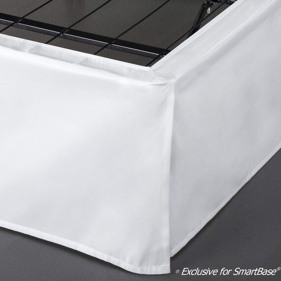 ZINUS SmartBase Bettrock, 35,6 cm Länge, für die Verwendung mit SmartBase, einfaches An- und Ausziehen, Queen-Size-Bett