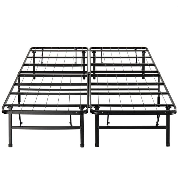 SmartBase Lattenrost bereits montiert 35 cm ZINUS | Plattform-Bettrahmen aus Metall | einfach zu montieren | Aufbewahrung unter dem Bett | 140 x 190 cm | Schwarz
