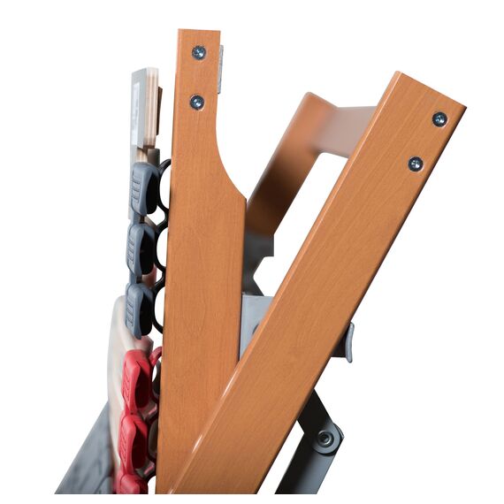 FMP Matratzenmanufaktur 7 Zonen Lattenrost Rhodos® EL | Kopf- und Fußteil elektrisch verstellbar | fertig montiert | 44 Leisten | Notabsenkung | TÜV Rheinland GS | Mittelgurt | 90x220 cm