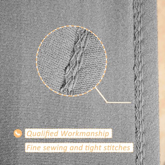 Stretch-Jersey-Bezug für Boxspringbett, Bettvolant, ultraweich und knitterarm, King/Cal King, Silber