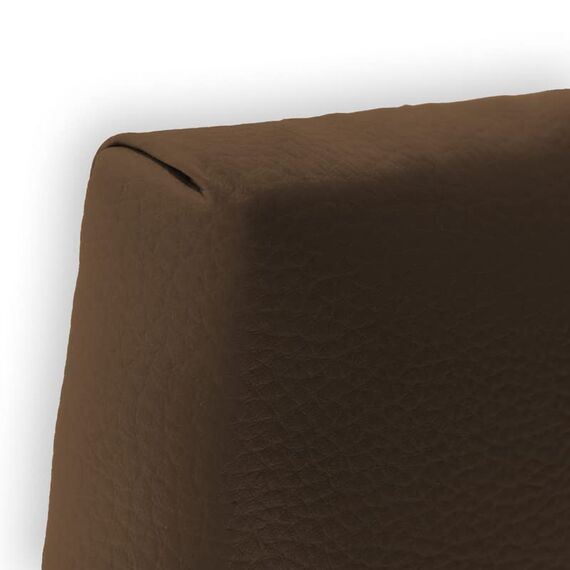 Silcar Home - Silvi Polsterkopfteil - Elegantes modernes Design, Einfacher Aufbau, Hoher Komfort - Schokolade, 145 cm, Kunstleder