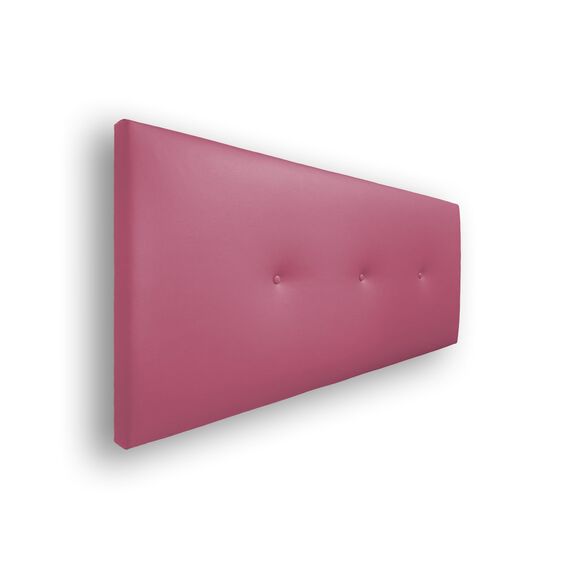Silcar Home - Silvi Polsterkopfteil - Elegantes modernes Design, Einfacher Aufbau, Hoher Komfort - Fuchsia, 115 cm, Kunstleder
