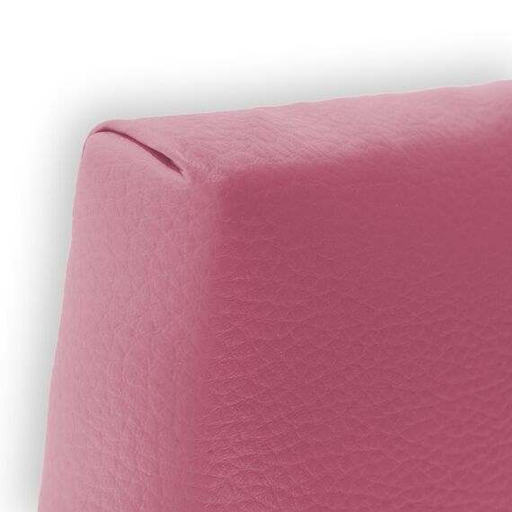 Silcar Home - Silvi Polsterkopfteil - Elegantes modernes Design, Einfacher Aufbau, Hoher Komfort - Fuchsia, 115 cm, Kunstleder