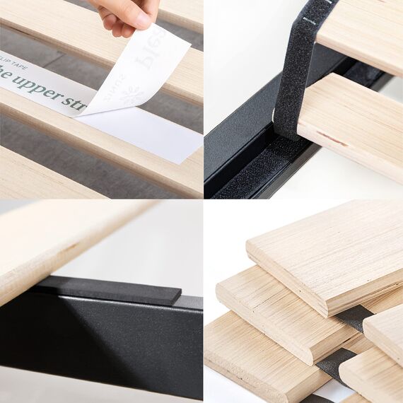 Zinus Trisha 7 Inch Heavy Duty Low Profile Platforma Bed Frame/Mattress Foundation/Box Spring Optional/Wood Slat Support, Twin
