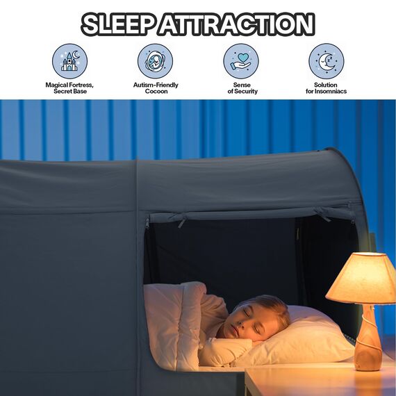 Alvantor Betthimmel, Zelte, Traumsichtschutz, Doppelstockbett, Schlafzelte für den Innenbereich, Pop-Up-Vorhänge, atmungsaktiv, Häuschen (Matratze Nicht im Lieferumfang enthalten), reduziert Licht